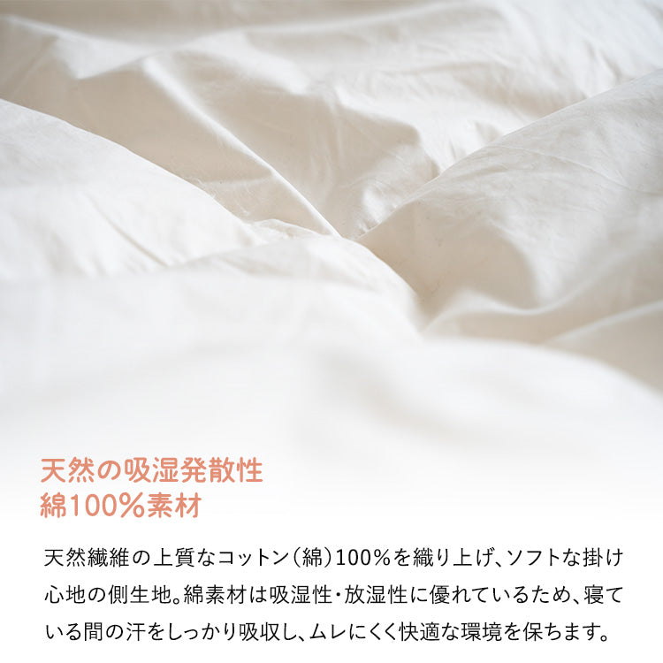 【世田谷区限定】羽毛ふとんリフォーム スタンダードコース(綿100%生地)